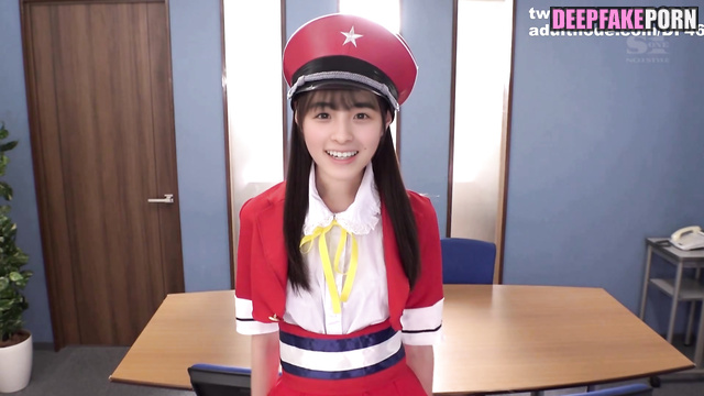 {大園桃子 セクシーアイドル フェイクポルノ} Ozono Momoko blowjob in uniform deepfake porn