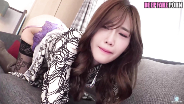 Yoona, SNSD celeb sex in expensive underwear / 少女時代 本物の偽物 [PREMIUM]