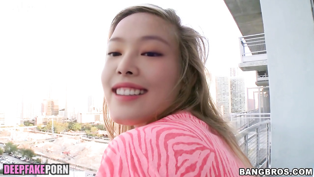Gorgeous blonde Jennie gets naked in front of you ) 케이팝 제니블랙핑크 ) [PREMIUM]
