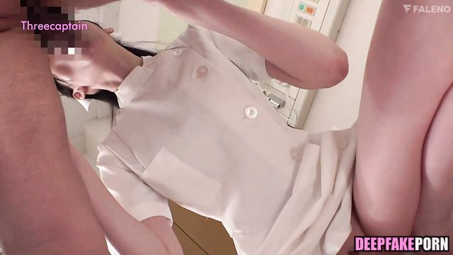 He always wanted fuck nurse - Wonyoung celeb sex / アイヴ 顔交換 [PREMIUM]