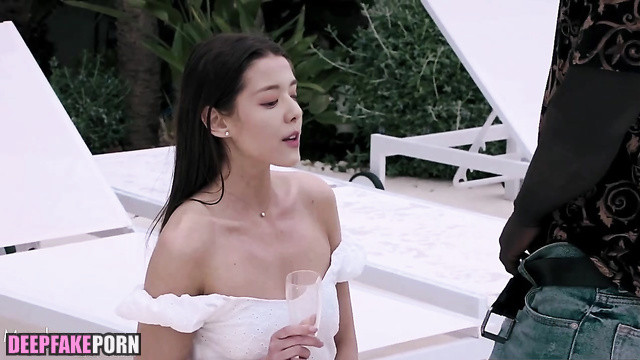 She sucked with enjoy big black dick, Yuna fakeapp / 유나 있지 [PREMIUM]