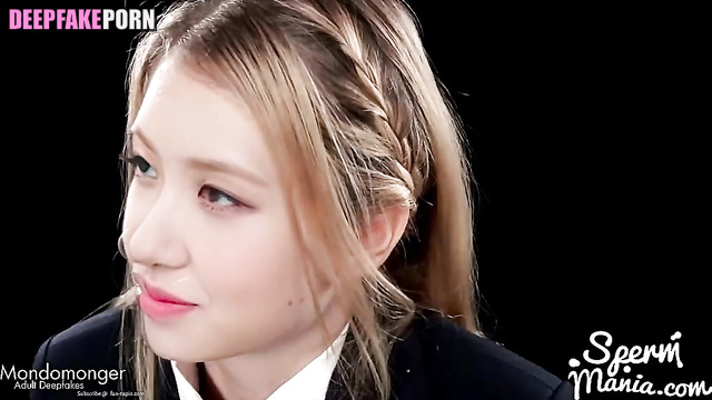 Fake korean girl Rose loves bukkake - 로제 블랙핑크 [PREMIUM]