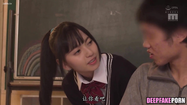 Asuka Saito hot sex scenes with school teacher / 乃木坂46 ディープフェイク