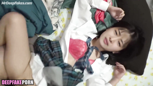 Satomi Ishihara had fuck in cool school suit / 石原 さとみ ディープフェイク