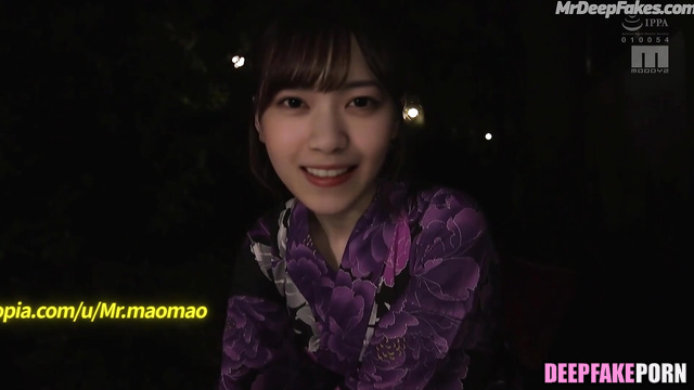 Nanase Nishino deepfake porn (sweet creampie) / 乃木坂46 ディープフェイク
