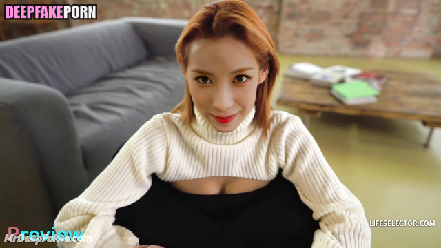 Hot babe Yuki PURPLE KISS makes blowjob (fake) / 유키 딥페이크