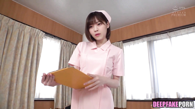 Hot nurse Nanase Nishino sex in hospital - 西野七瀬 乃木坂46