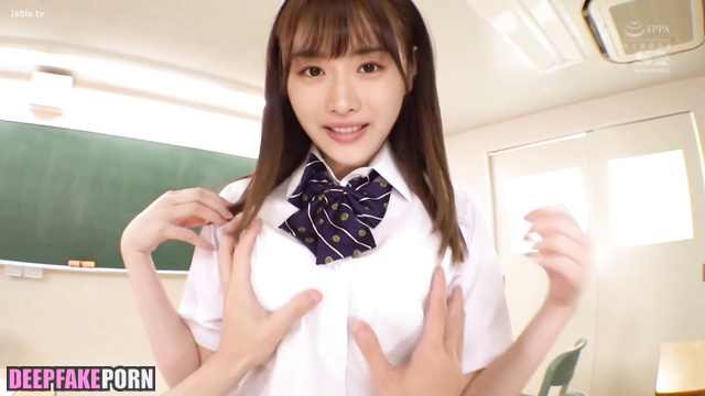 Satomi Ishihara hot scenes with teacher / 石原 さとみ ディープフェイク