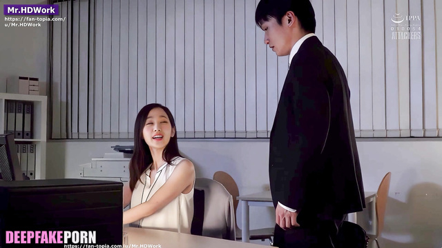 Sana, TWICE titsjob in the office - fake // トゥワイス ディープフェイク動画 [PREMIUM]