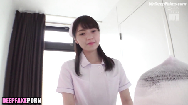 Sexy nurse Asuka Saito makes patient cum / / 齋藤 飛鳥 ディープフェイク