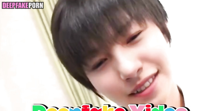 AI Renjun NCT took his first cock in his mouth | 딥페이크 런쥔 엔시티