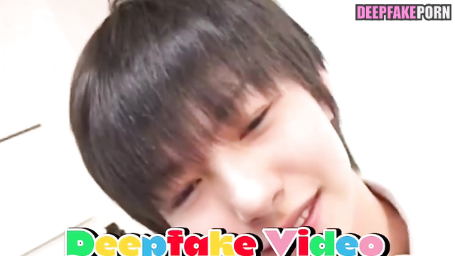 AI Renjun NCT took his first cock in his mouth | 딥페이크 런쥔 엔시티