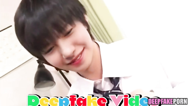 AI Renjun NCT took his first cock in his mouth | 딥페이크 런쥔 엔시티