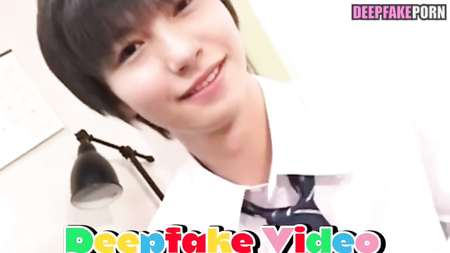 AI Renjun NCT took his first cock in his mouth | 딥페이크 런쥔 엔시티