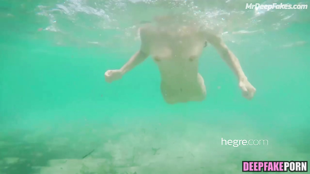 Babe likes demonstrating body under the water, ai - Fan Bingbing 范冰冰 换脸