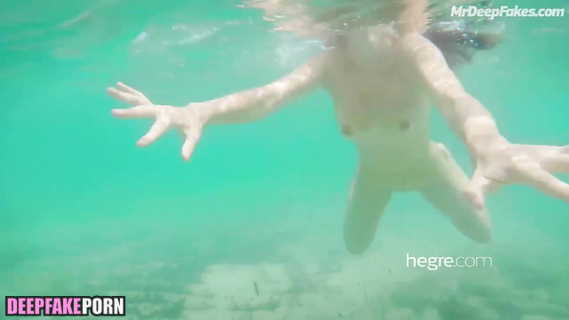 Babe likes demonstrating body under the water, ai - Fan Bingbing 范冰冰 换脸