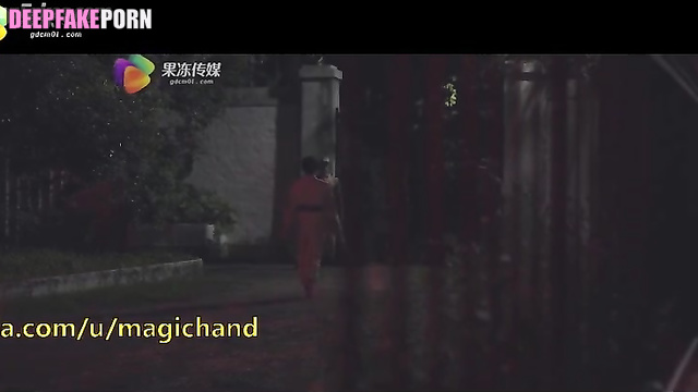 Hot Song Yi was bounded - deepfake video // 宋轶 性爱场面