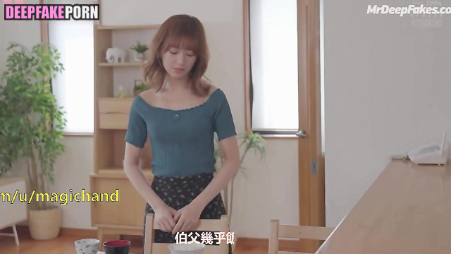 Cheng Xiao was forced to fuck with bold man - 宇宙少女 セックステープ