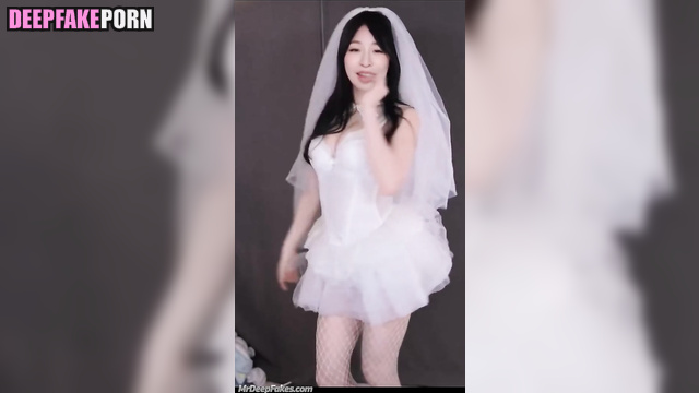 Dance sex scene of young and hot bride 王心凌/Cyndi Wang deepfake 智能換臉