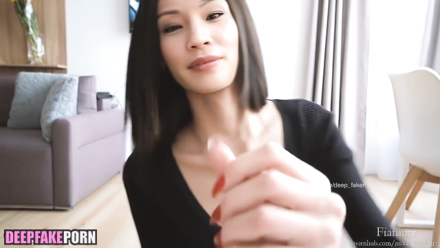Best pov jerking off - Lucy Liu deepfake video // 劉玉玲 家庭性爱录像带