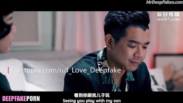 Hot milf Gao Ye sucked dick to builder, fake // 高叶 家庭性爱录像带