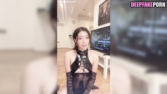 Yuna 유나 tells you how badly she wanna fuck ITZY 있지 fake porn/가짜 포르노