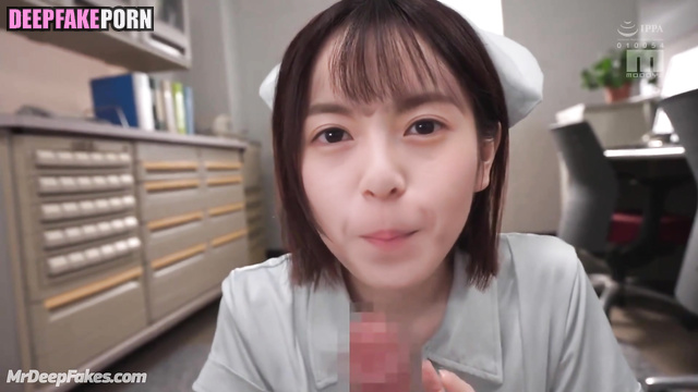 Hot nurse Asuka Saito blowjob at workplace, deepfake (齋藤 飛鳥 乃木坂46)