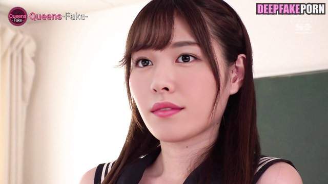 Fake Yui Aragaki has fun with two Korean guys (ディープフェイク あらがき ゆい) [PREMIUM]