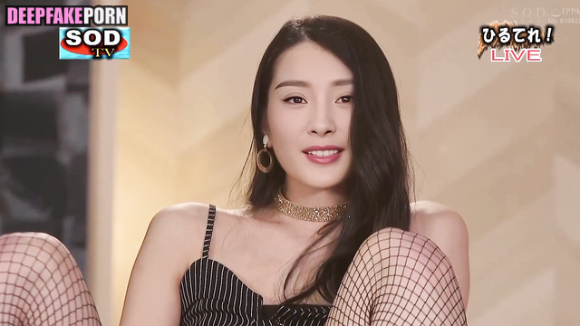 Fake Yang Mi masturbating during news translation, ai - 杨幂 换脸 [PREMIUM]