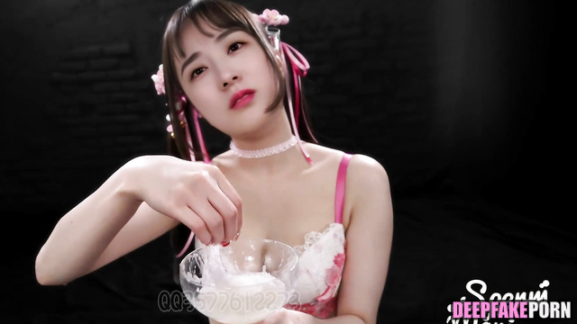 Viya deepfake porn, bukkake in dark room / 薇娅 性爱录像带 [PREMIUM]