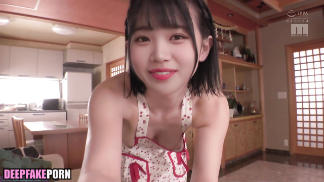Korean babe Chaewon fucks at the kitchen // アイズワン ディープフェイクポルノ [PREMIUM]