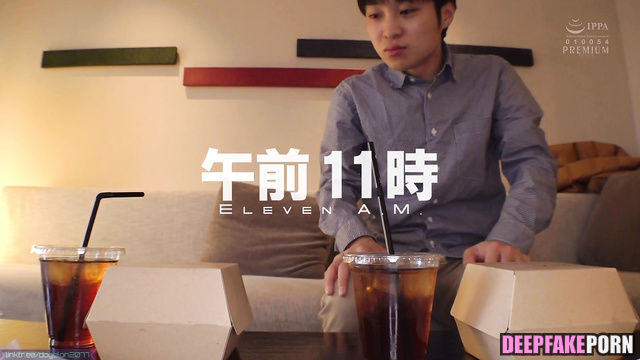 AI HKT48, Tanaka Miku wants a dick instead of dessert (本物の偽物 田中美久) [PREMIUM]