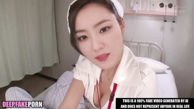 Sexy nurse in stockings Irene making footjob, ai - 아이린 레드벨벳 [PREMIUM]