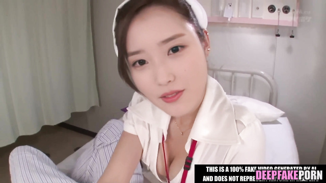The best sex treatment by fake nurse IU - 아이유 딥 페이크 포르노 [PREMIUM]