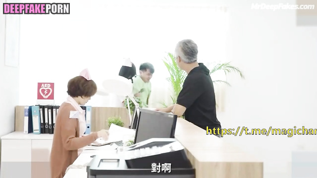 Hot nurse G.E.M. do not wanna work, she wanna fuck, ai - 邓紫棋 名人性爱