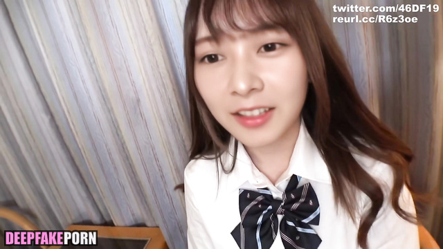 Her first blowjob - Suzuki Ayane fakeapp / 鈴木絢音 乃木坂46 [PREMIUM]