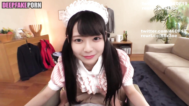 Hot housemaid Iwamoto Renka sex tape at work / 岩本蓮加 乃木坂46 [PREMIUM]