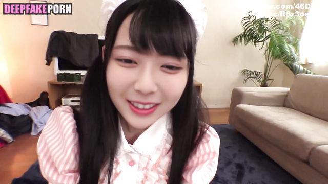 Hot housemaid Iwamoto Renka sex tape at work / 岩本蓮加 乃木坂46 [PREMIUM]