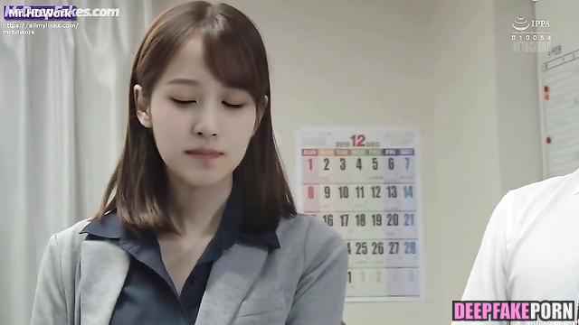 Boss fucked her twice - Mina celebrity sex / トゥワイス セレブのセックス