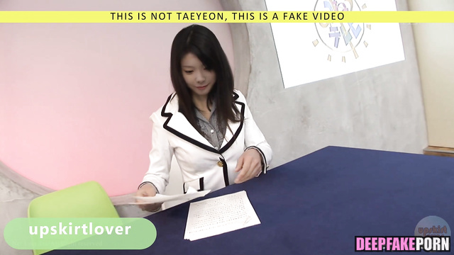 Taeyeon works with more than two dicks deepfake 少女時代 SNSD ディープフェイク