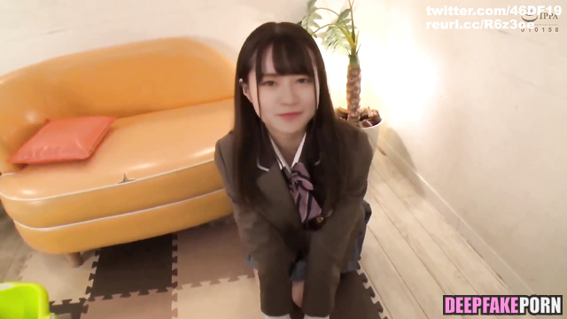 Terada Ranze sucking fingers her classmate / 寺田蘭世 乃木坂46 real fake [PREMIUM]