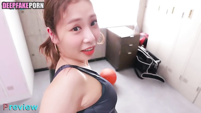 JiU agreed on fuck in a gym - face swap // 지유 드림캐쳐