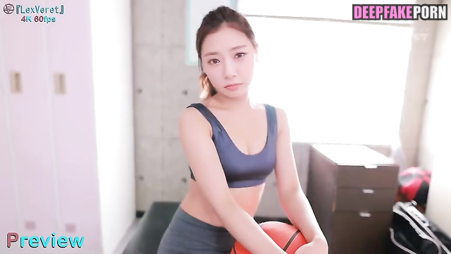 JiU agreed on fuck in a gym - face swap // 지유 드림캐쳐
