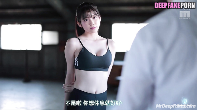 IU face swap - pretty girl fucked in oil / 아이유 딥 페이크 포르노