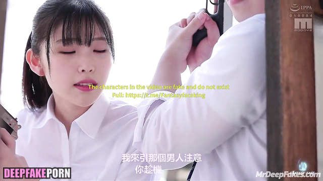IU face swap - pretty girl fucked in oil / 아이유 딥 페이크 포르노