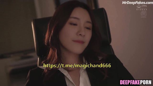 Office lady Chen Duling adores toes licking, ai - 陈都灵 真假