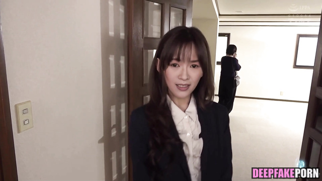 Fake Zhang Ziyi jerking off to mother's boyfriend / 章子怡 名人性爱