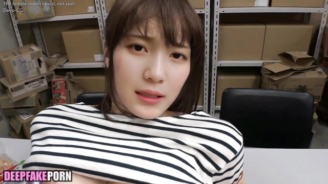 Yujin was fucked in mouth after market theft, ai - アイズワン 本物の偽物 [PREMIUM]