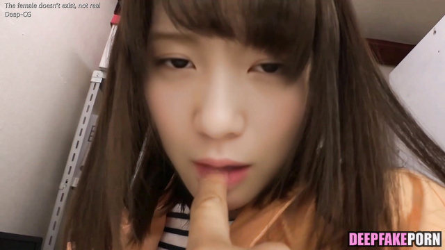 Yujin was fucked in mouth after market theft, ai - アイズワン 本物の偽物 [PREMIUM]