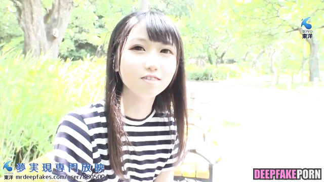 Pretty teen asking you for cum on face / Kuuko W pov deepfake video